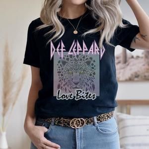 Def Leppard Shirt, Rock Band Shirt, Def Leppard T-Shirt